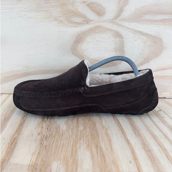 UGG - Ascot - Slippers Moccasin - Brown - Men's - 9 - S/N 1101110 - Picture 4 of 9